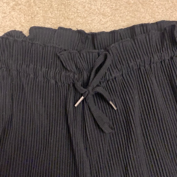 TopShop High Waisted Ribbed Pants - Picture 2 of 3